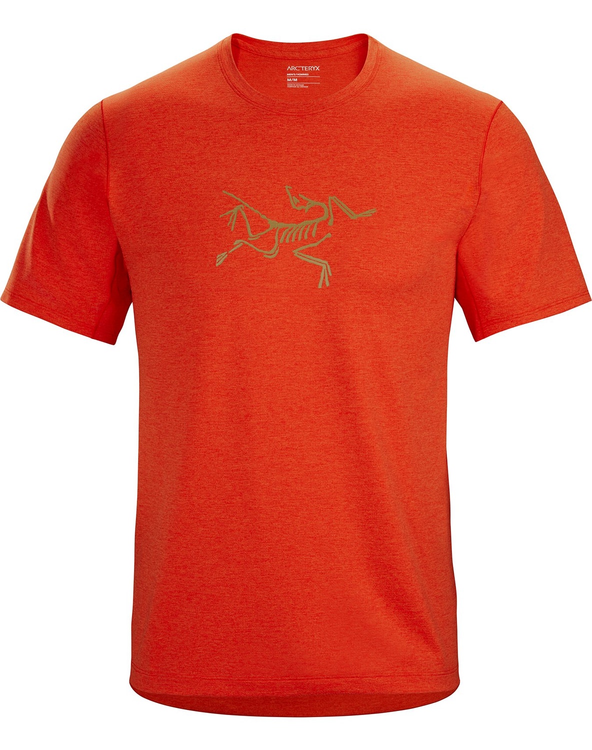 T-shirt Arc'teryx Cormac Logo Uomo Rosse - IT-63553519